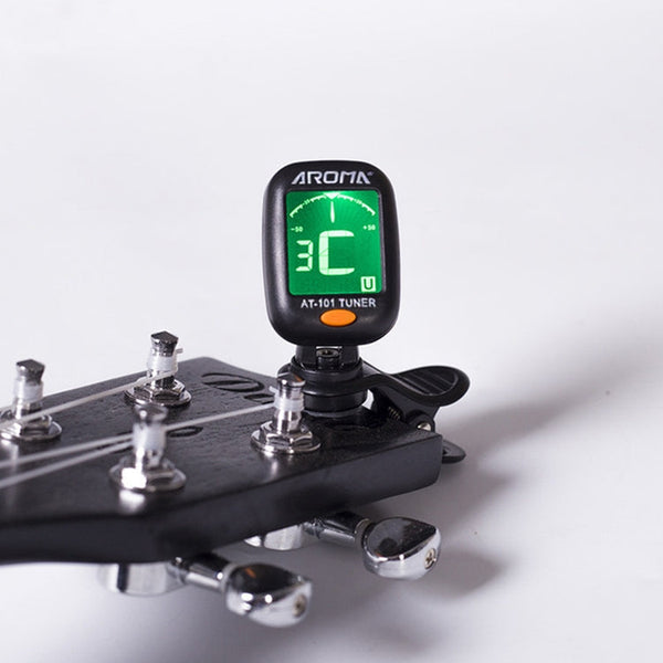 AROMA Guitar Tuner Ukulele Violin Bass Multi-Function Electronic Tuner, AT-01A, AT-200D