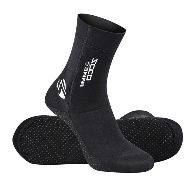 ZCCO 3mm Warm Non-Slip Diving Socks Anti-Wear Ankle Fins, 33-34, 35-36, 37-38, 39-40, 41-42, 43-44, 45-46