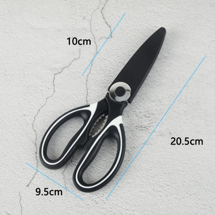 4 PCS Kitchen Scissors Multi-Function Home Stainless Steel Scissors, 4 in 1 Kitchen Scissors