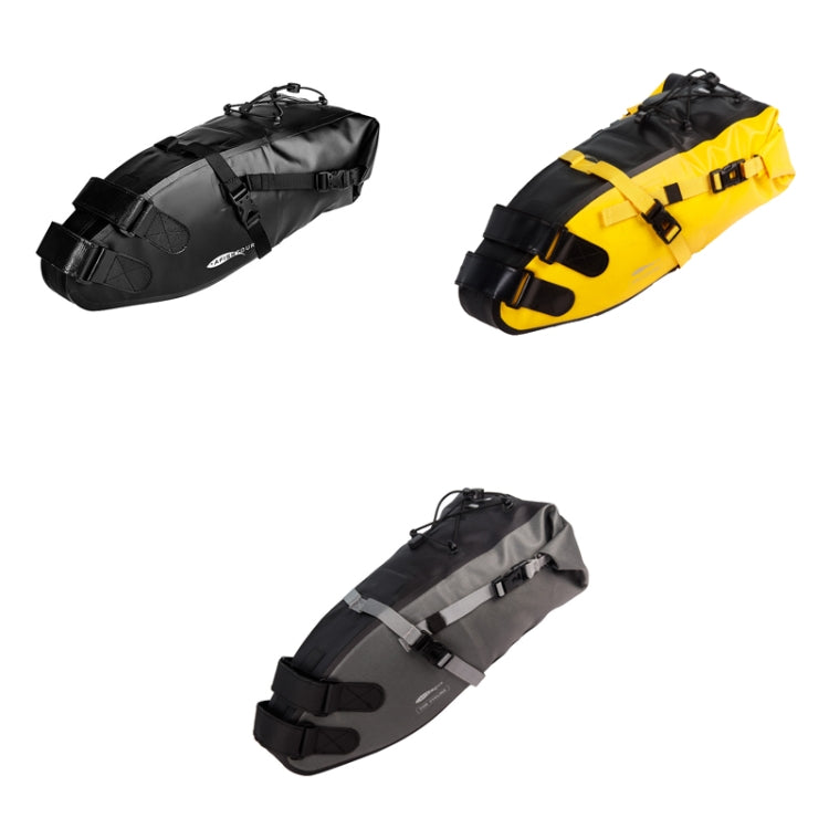 AFISHTOUR FB2040 13L Bicycle Big Tail Bag Big Large Capacity Long-Distance Cycling Saddle Bag