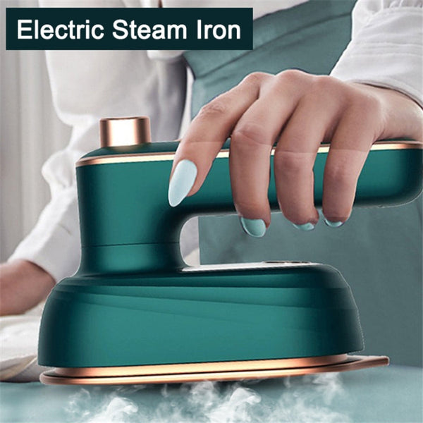 33W Handheld Electric Ironing Machine Rotatable Dry And Wet Garment Steam, EU Plug