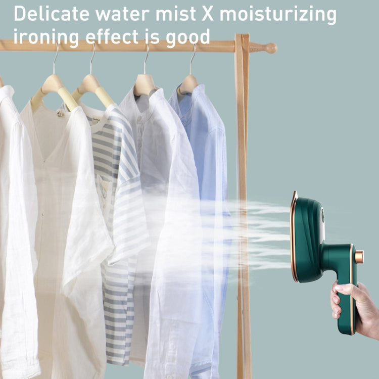 33W Handheld Electric Ironing Machine Rotatable Dry And Wet Garment Steam, EU Plug