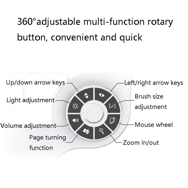 DELUX T11 29 Keys Single-Hand Keyboard Shortcut Key Speech Tool Flat Keyboard, Colour: Silver, Silver, Black
