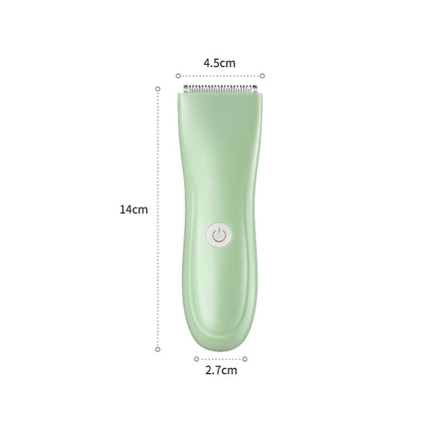 Infant And Children Hair Clipper Electric Hair Clipper Rechargeable Shaving Cutter, Green, Pink