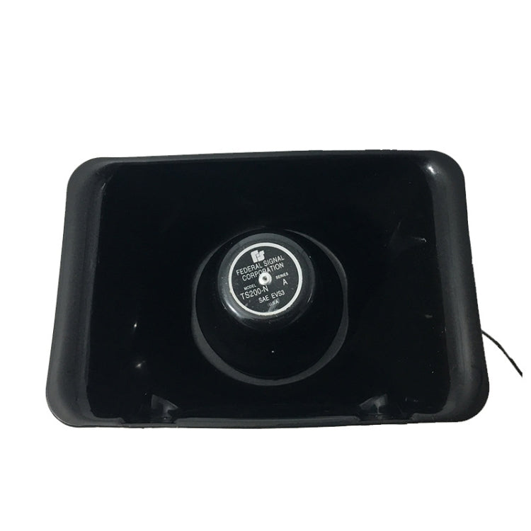 200W 12/24V Car Alert Host With Shoutlers 9 Sound Car Alarm Speaker