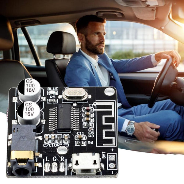 3 PCS DIY Bluetooth 4.1 Audio Receiver Module MP3 Bluetooth Decoder Board Car Speaker Audio Amplifier Board, Bluetooth 4.1