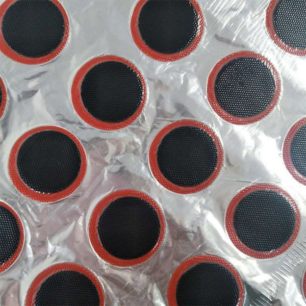 48 Pcs/Set Mountain Bicycle Bike Puncture Maintenance Tire Tyre Rubber Patch Kit Cycling Repairing Tools, 48 PCS