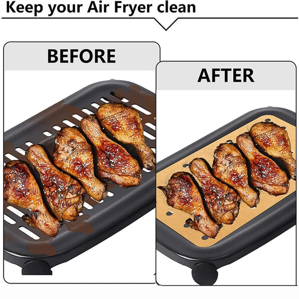 0303-1 Household Multifunctional Air Fryer Oil Absorbing Paper, 200 PCS, 100 PCS