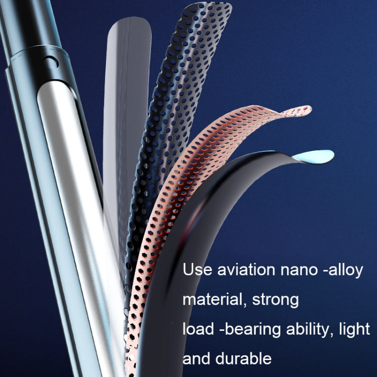 360-Degree Rotating Foldable Bluetooth Selfie Sticks Live Stand, Spec:, P220 TK (Double Clip), P225 TK (Double Clip)