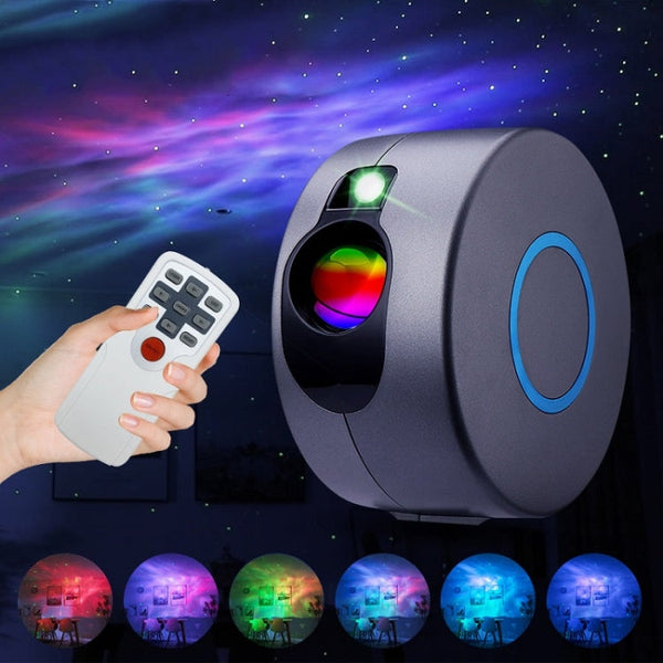 Remote Control LED Starry Sky Atmosphere Projector Lamp, Power Supply: