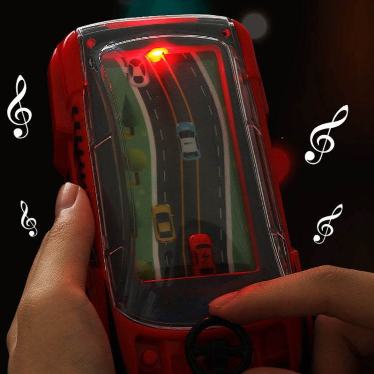 Children Car Adventure Game Two-Players Battle Toy, Red, Black, Black Red