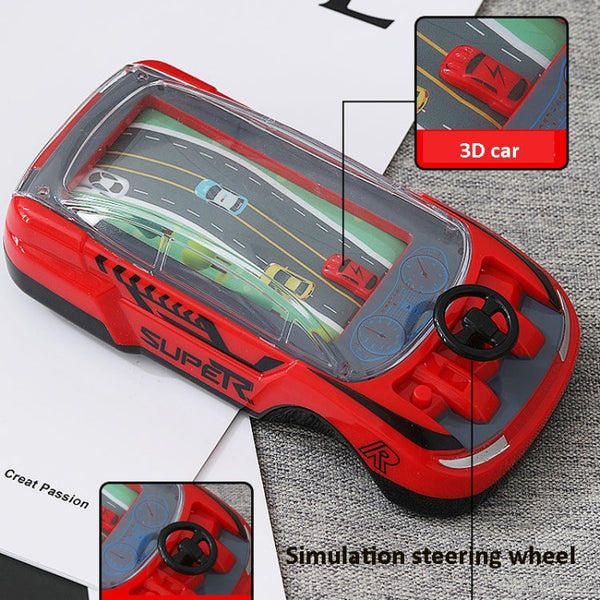 Children Car Adventure Game Two-Players Battle Toy, Red, Black, Black Red