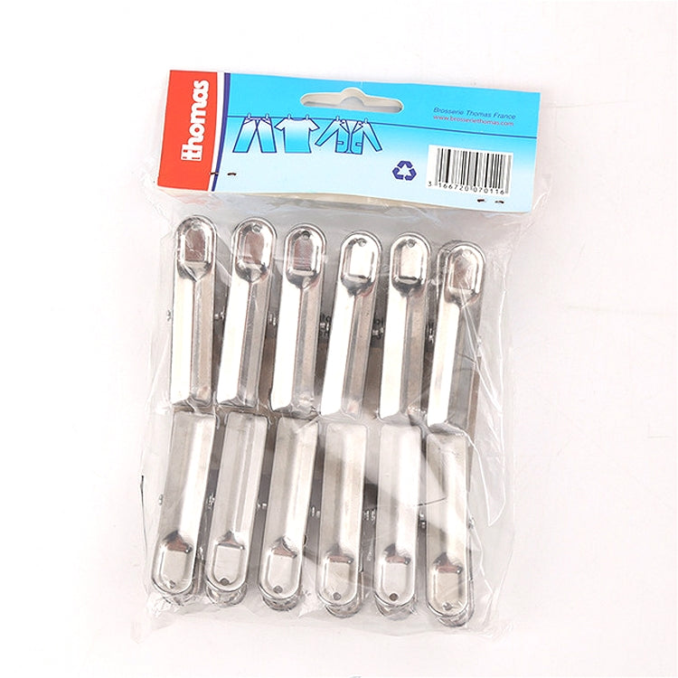 20 PCS Multifunctional Stainless Steel  Laundry Folder Peg Clothes Storage Clip
