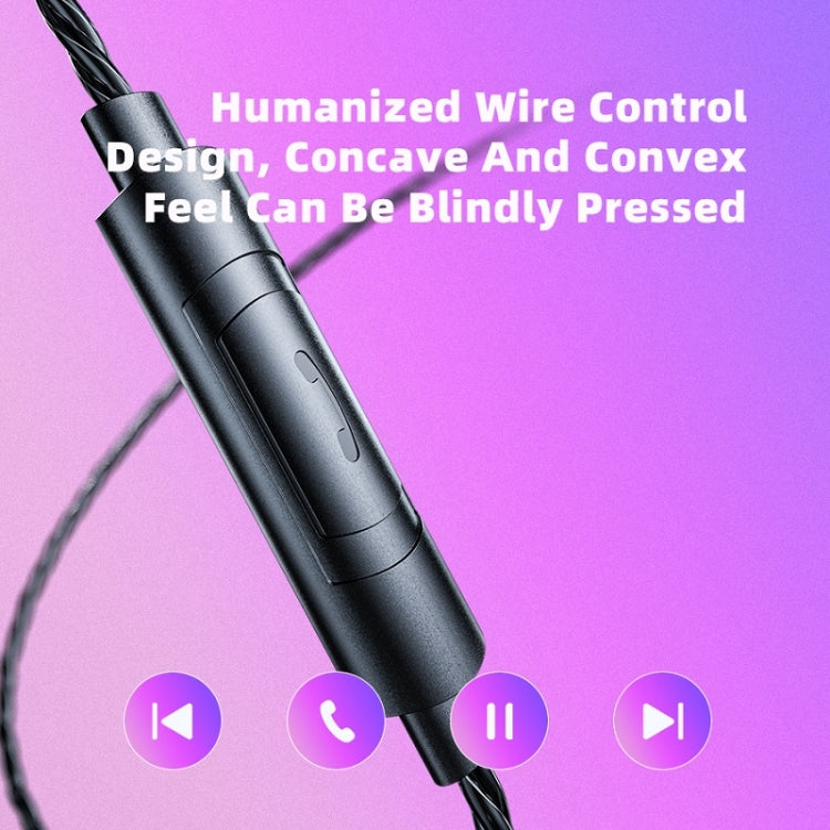 QKZ AK6 PRO HiFi Subwoofer In-Ear Wired Headphones with Mic, Colorful, Black, White, Green