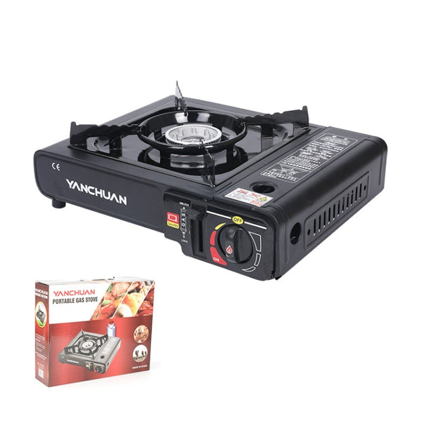 YANCHUAN Outdoor Portable Gas Stove, Style:, Single-use, Dual-use