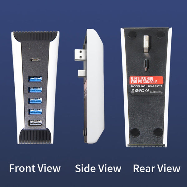 5 in 1 USB HUB For PS5 Console