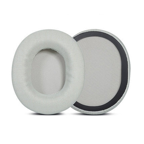 2pcs Sponge Headset Pad for Steelseries Arctis Pro / Arctis 3 / 5 / 7(Black Grey Leather)