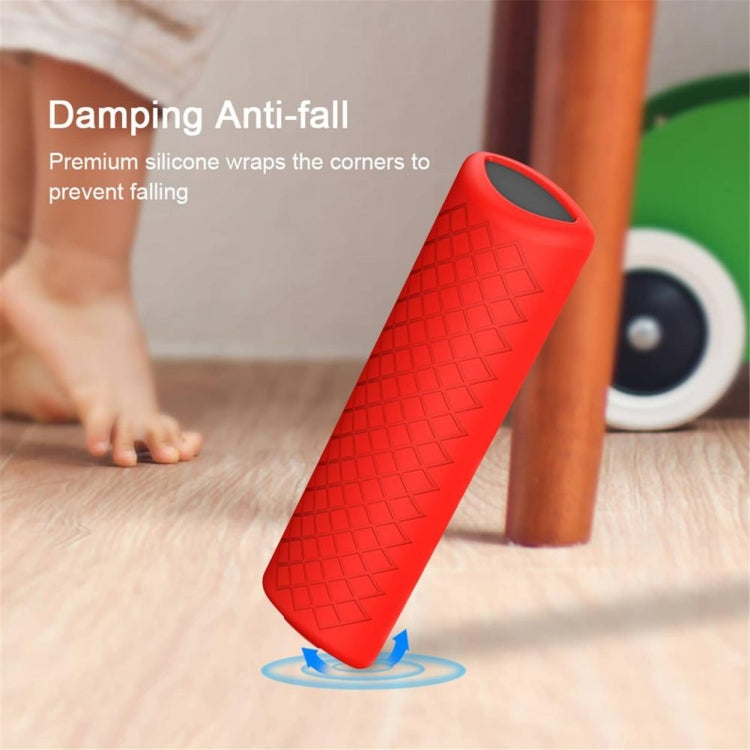 2 PCS Silicone Shell For Alexa Voice Remote 3rd Gen&TV Stick 3rd Gen, White, Pink, Red, Blue, Black