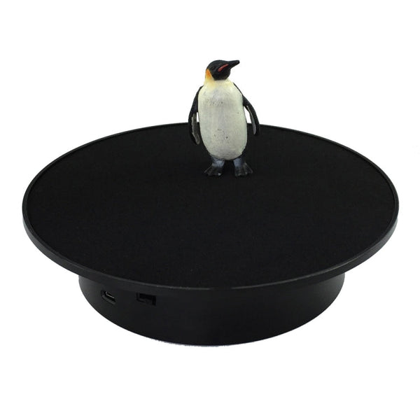 20cmTwo-Way Turntable Display Stand Video Shooting Props Turntable, White   Mirror, Black Mirror, Black+Black Velvet, White + White Velvet, White Bottom Black Velvet