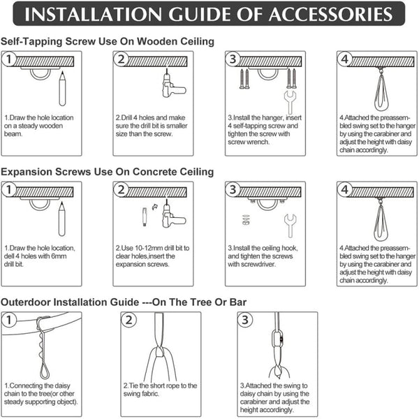 Kids Elastic Hammock Indoor Outdoor Swing, Size:, 1x2.8m (Red), 1x2.8m (Green), 1x2.8m (Dark Blue), 1x2.8m (Purple), 1x2.8m (Sky Blue), 1x2.8m (Silver Gray), 1x2.8m (Black), 1.5x2.8m (Red), 1.5x2.8m (Green), 1.5x2.8m (Dark Blue), 1.5x2.8m (Purple)�����...