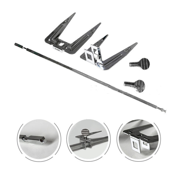 Stainless Steel Roast Chicken Skewer Cook Oven BBQ Grilled Fork, BBQ Grilled Fork