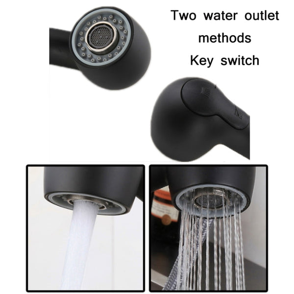 304 Stainless Steel Kitchen Sink Pull-out Faucet
