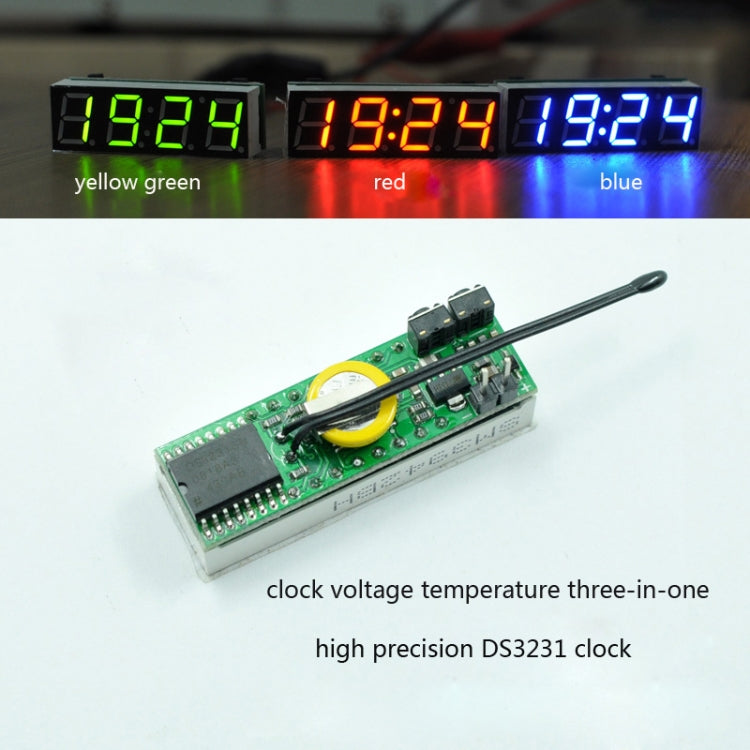 High-Precision RX8025T Digital Clock Module LED Digital Tube Electronic Clock