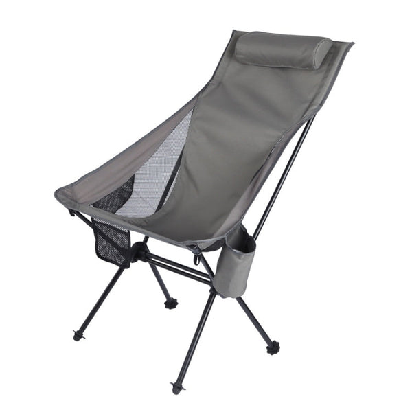 Outdoor Camping Aluminum Alloy Portable Folding Beach Chair