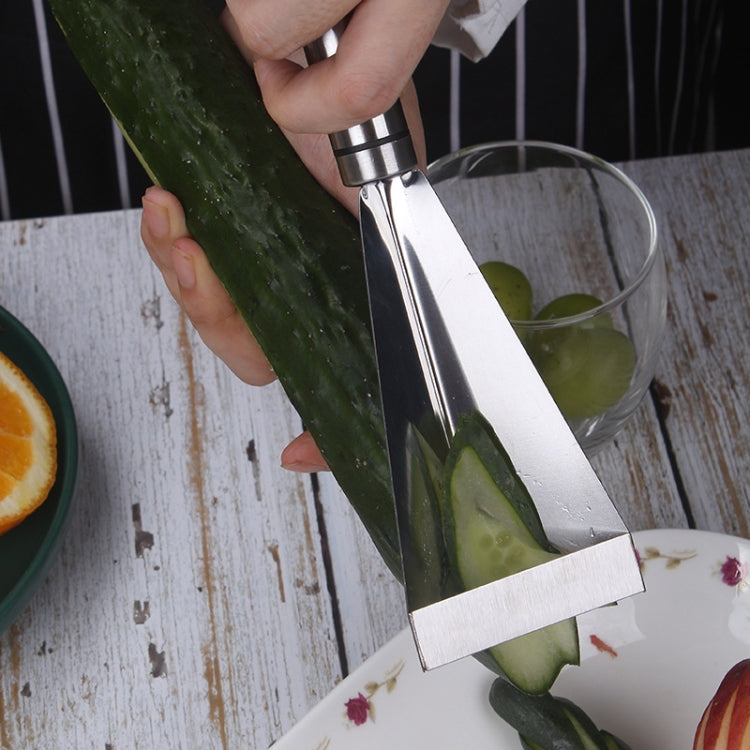 Household Stainless Steel Fruit Carving Knife Shaper Flower-shaped Vegetable Cutter, Carving Knife