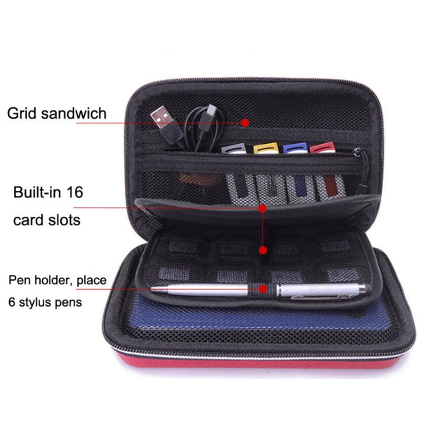 CHKJOK GH1818 EVA Protective Game Console Bag For Nintendo 3DS XL