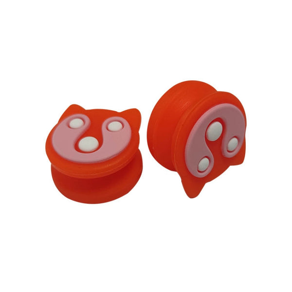 2 Sets ToyiLuya Rocker Protection Cap Left and Right Handle Silicone Anti-Slip Caps for PS4/PS5