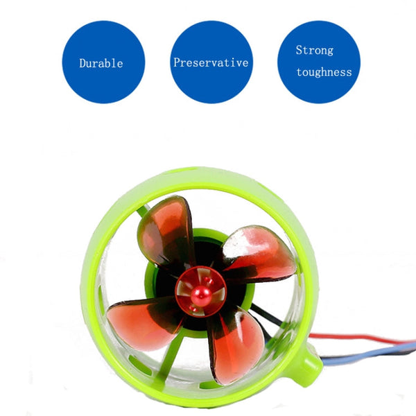 CCW Ship Model Underwater Propeller Waterproof Brushless Motor Underwater Robot, CCW