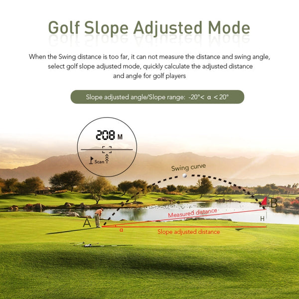 APEXEL 1200m Golf Laser Infrared Telescope Rangefinder, APL-LRM1200