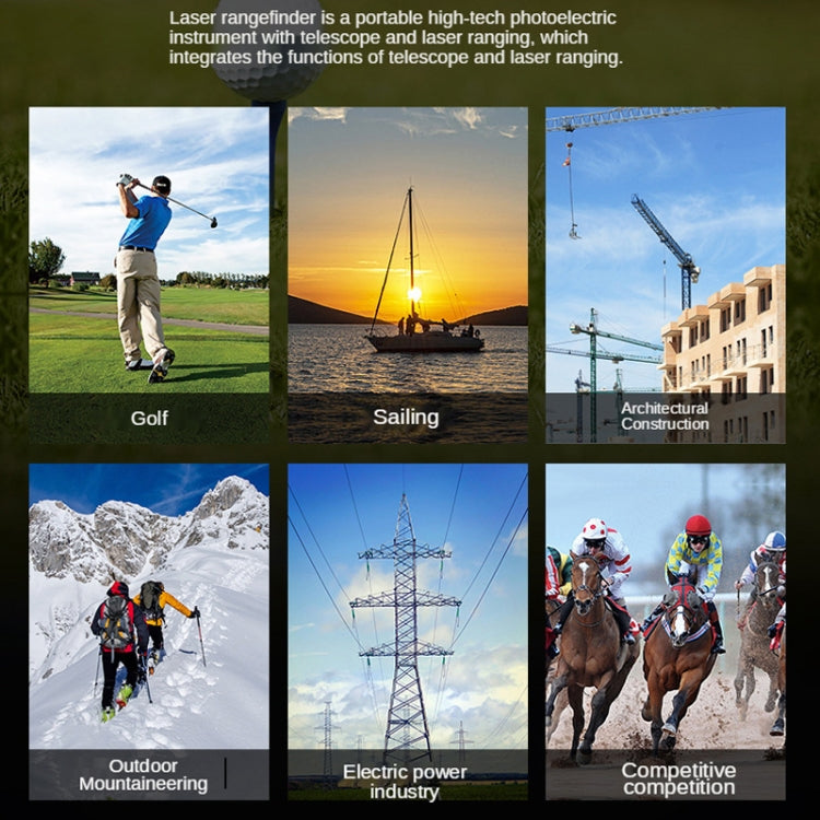 APEXEL 1200m Golf Laser Infrared Telescope Rangefinder, APL-LRM1200