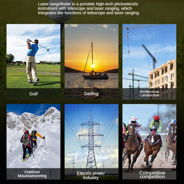 APEXEL 1200m Golf Laser Infrared Telescope Rangefinder, APL-LRM1200