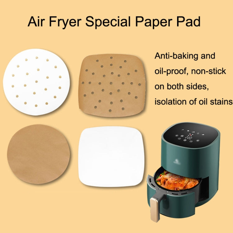 Air Fryer Special Paper Pad Grilled Meat Paper Oil Absorbed Paper, Color Random Delivery, Square Without Hole (21.5cm), Square With Hole (23cm), Square Without Hole (23cm), Square With Hole (24cm), Square Without Hole (24cm), Square With Hole (25cm)   ...