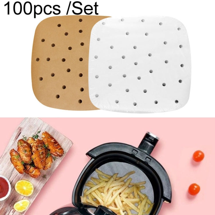 Air Fryer Special Paper Pad Grilled Meat Paper Oil Absorbed Paper, Color Random Delivery, Square Without Hole (21.5cm), Square With Hole (23cm), Square Without Hole (23cm), Square With Hole (24cm), Square Without Hole (24cm), Square With Hole (25cm)   ...