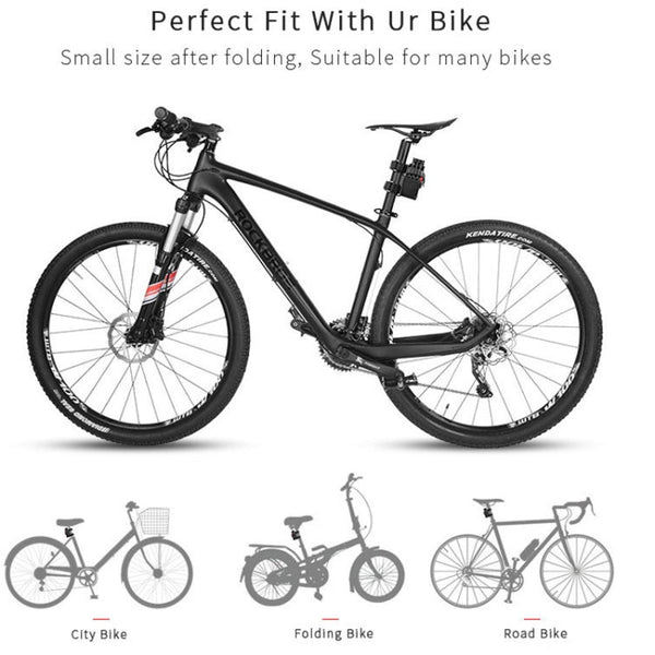 PAW Foldable Bike Lock Anti-theft Bicycle Lock Heavy Duty Chain Cable Padlock