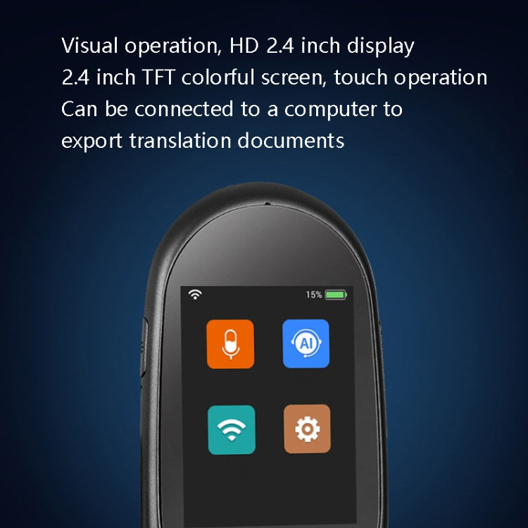 Travel Simultaneous Translator Scanning Recording Intelligent Voice Translator