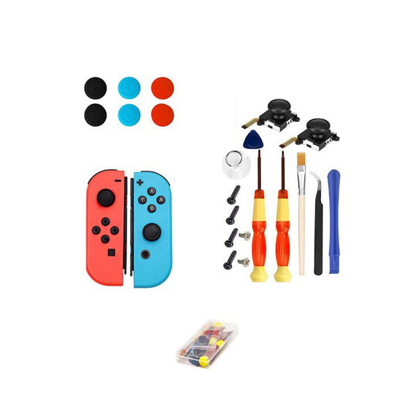 Joy-Con 3D Joystick Repair Screwdriver Set Gamepads Disassembly Tool For Nintendo Switch, 5 In 1, 6 In 1, 10 In 1, 11 In 1, 12 In 1, 15 In 1, 16 In 1, 17 In 1, 18 In 1, 20 In 1, 21 In 1, 22 In 1, 23 In 1, 25 In 1, 27 In 1