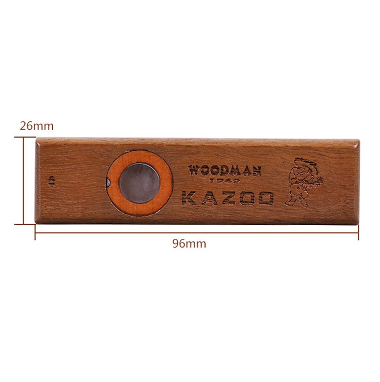 ADL07 Wooden Environmental Protection Portable Kazoo, ADL07 Kazoo