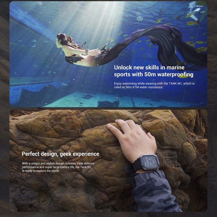 SATM M1 Outdoor Waterproof Bluetooth Smart Watch