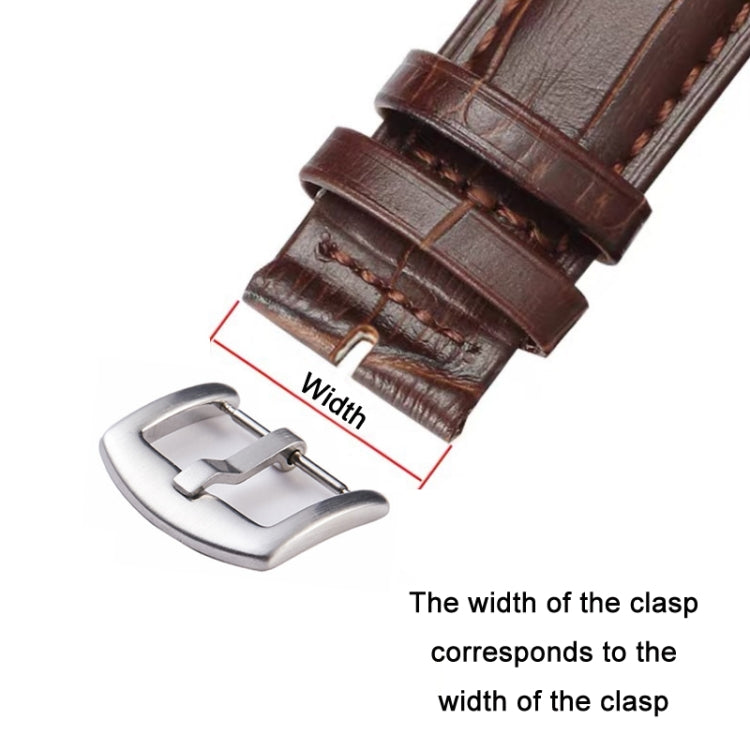 3 PCS 316L Stainless Steel Watch Buckle Watch Accessories, 18mm IP Black, 20mm Silver, 20mm IP Black, 22mm Silver