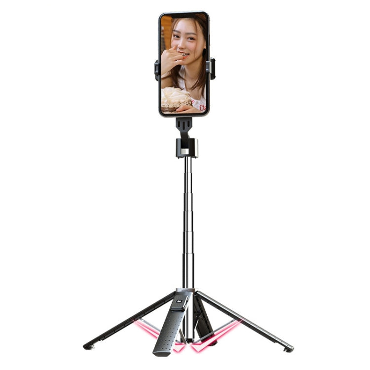 Mobile Phone Live Broadcast Bracket Bluetooth Telescopic Selfie Tripod, High:, 102CM (Aluminum Alloy), 104CM (Aluminum Alloy + Single Fill Light), 104CM (Aluminum Alloy + Dual Fill Lights), 100CM (Stainless Steel)                                       ...