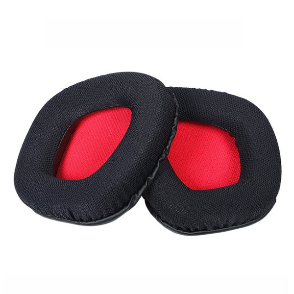 2 PCS Replacement Earpads for Corsair Void Pro Elite,Style:, Head Beam Pad, Black Protein Leather, Black Grid, Gray Bottom Grid, Red Bottom Grid, Yellow Bottom Grid, Black Ice Sensory Leather, Black Lamb Leather
