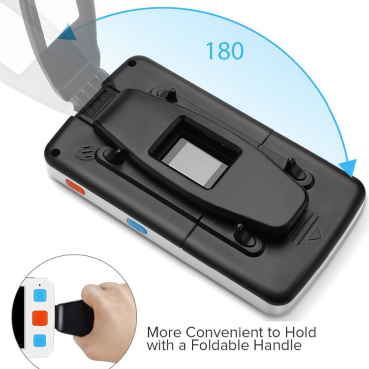 5.0 inch Portable HD Electronic Vision Aid Low Vision Magnifying Glass Reader, US Plug, US Plug White, US Plug Black