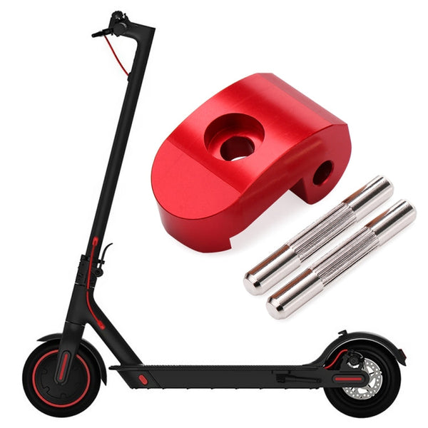 High-density Alloy Steel Electric Scooter Folding Hook for Xiaomi M365 / Pro,Style:, Black +1 Dowel, Red +1 Dowel, Silver+1 Dowel, Black+2 Dowel, Red +2 Dowel, Silver+2 Dowel
