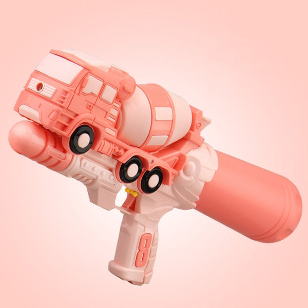 Hildren Pumping Water Play Device Summer Beach Outdoor Water Toys, Style:, Straight Pump Train (Blue), Straight Pump Train (Pink), Engineering Car (Blue), Engineering Car (Red), Engineering Car  (Yellow), Oil Tanker (Blue), Oil Tanker (Pink)�����������...