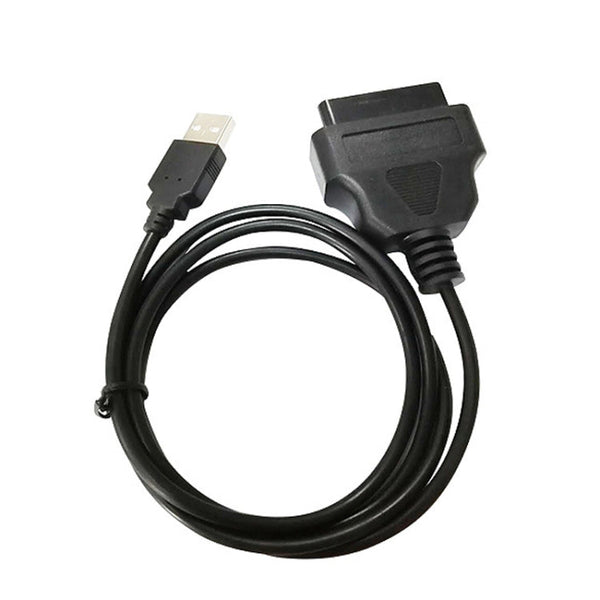 16PIN USB AM To OBD2 Female Conversion Cable Car Computer Diagnostic Cable, 16PIN