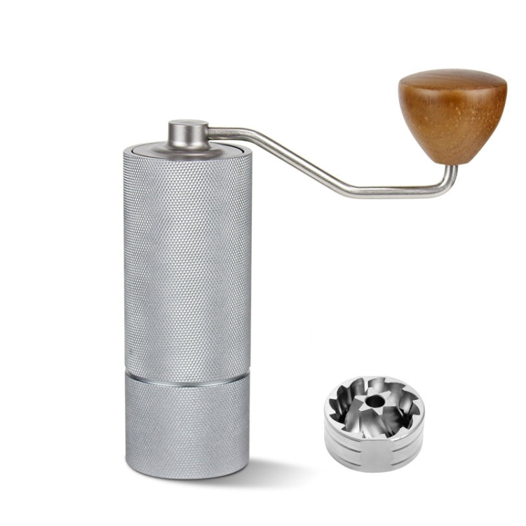 CNC Stainless Steel Hand Crank Coffee Bean Grinder